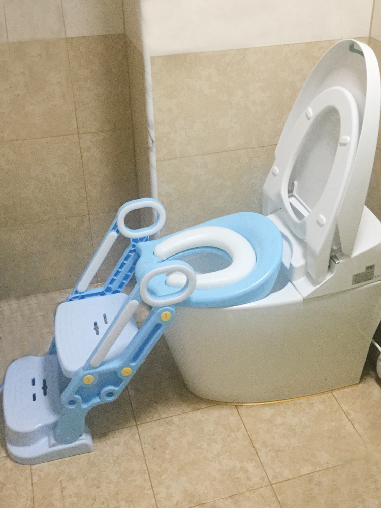 Smart toilet Child toilet Baby toilet ladder Child toilet seat Male child toilet seat Female plus toilet seat