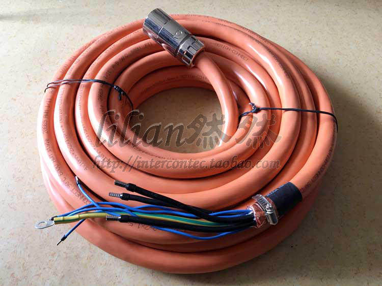 8CM015 12-5 BR Servo cable 4*10 4*1 5 Servo power cable