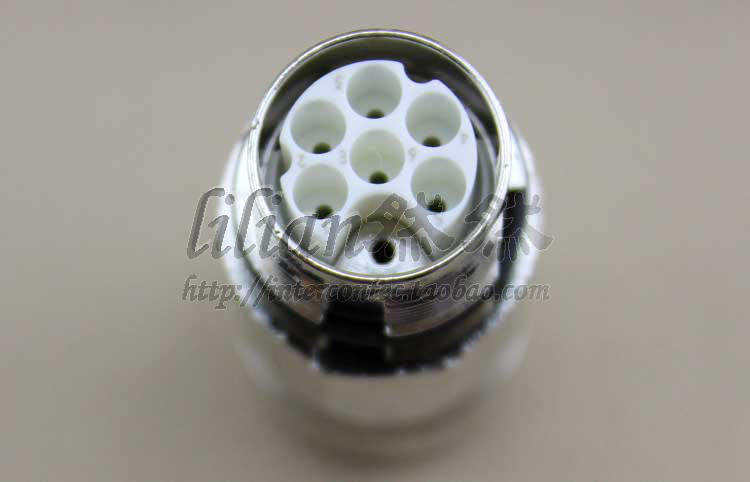 Intercontec connector BKUA854MR0086155A000 M17 7 cores