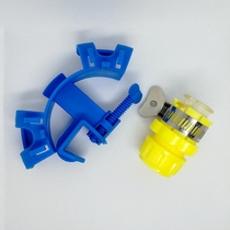 Change the pipe holder connector accessories Faucet connector Fish tank Aquarium turtle cylinder holder Glass cylinder clip