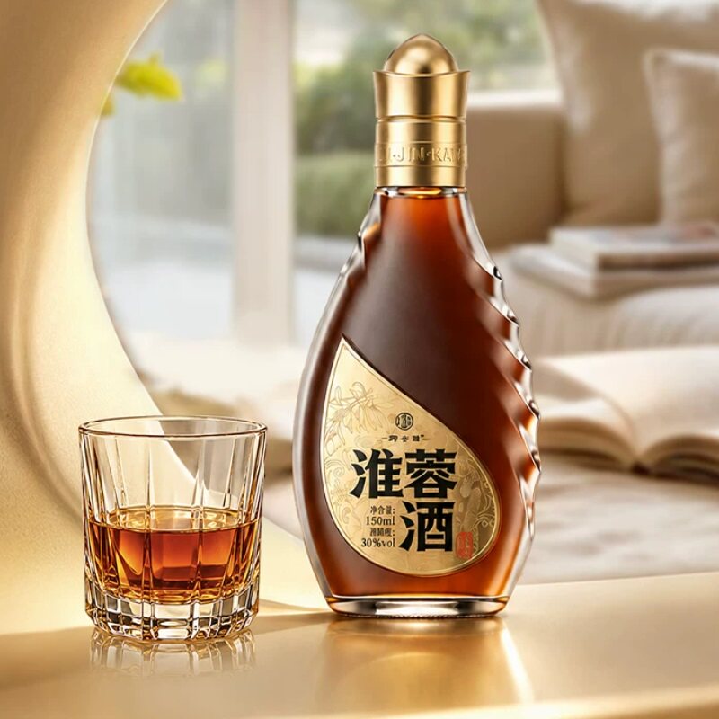 丽金康淮蓉酒150ml草本露酒30度睡前微醺养生晚安酒官方低度小瓶