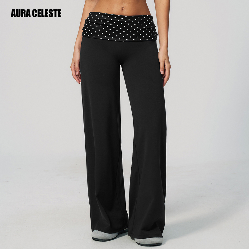 Auce Pilates Yoga Flared Pants for Women, Wide-Leg Cuffed High-Waisted Hip-Lifting Sports Pants, Tummy Control Slimming Fitness Pants Auce Pilates Yoga Flared Pants for Women, Wide-Leg Cuffed High-Waisted Hip-Lifting Sports Pants, Tummy Control Slimming Fitness Pants