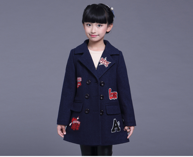Manteau pour fille en laine - Ref 2162057 Image 20