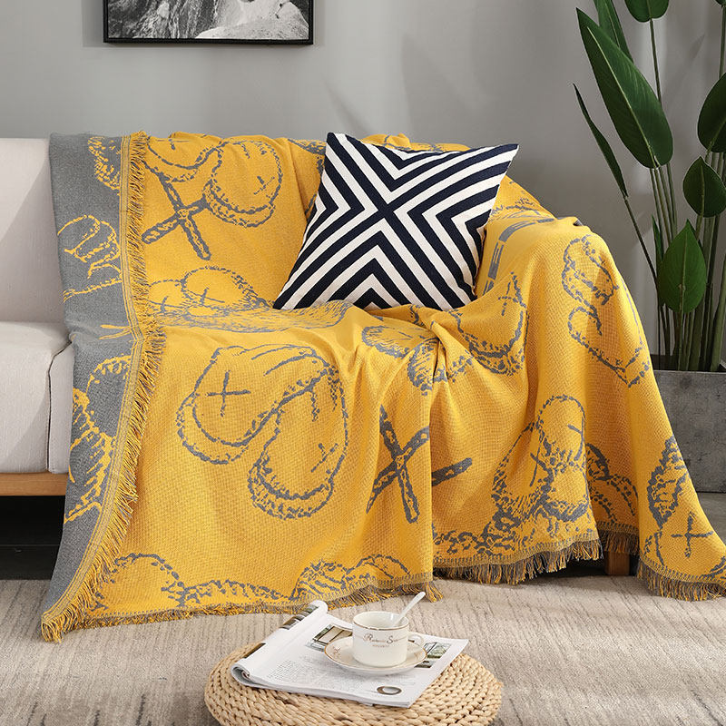 Sesame Street Sofa releases all cover cover cover four seasons General Common Simple Modern Fashion Cartoon All-inclusive cover