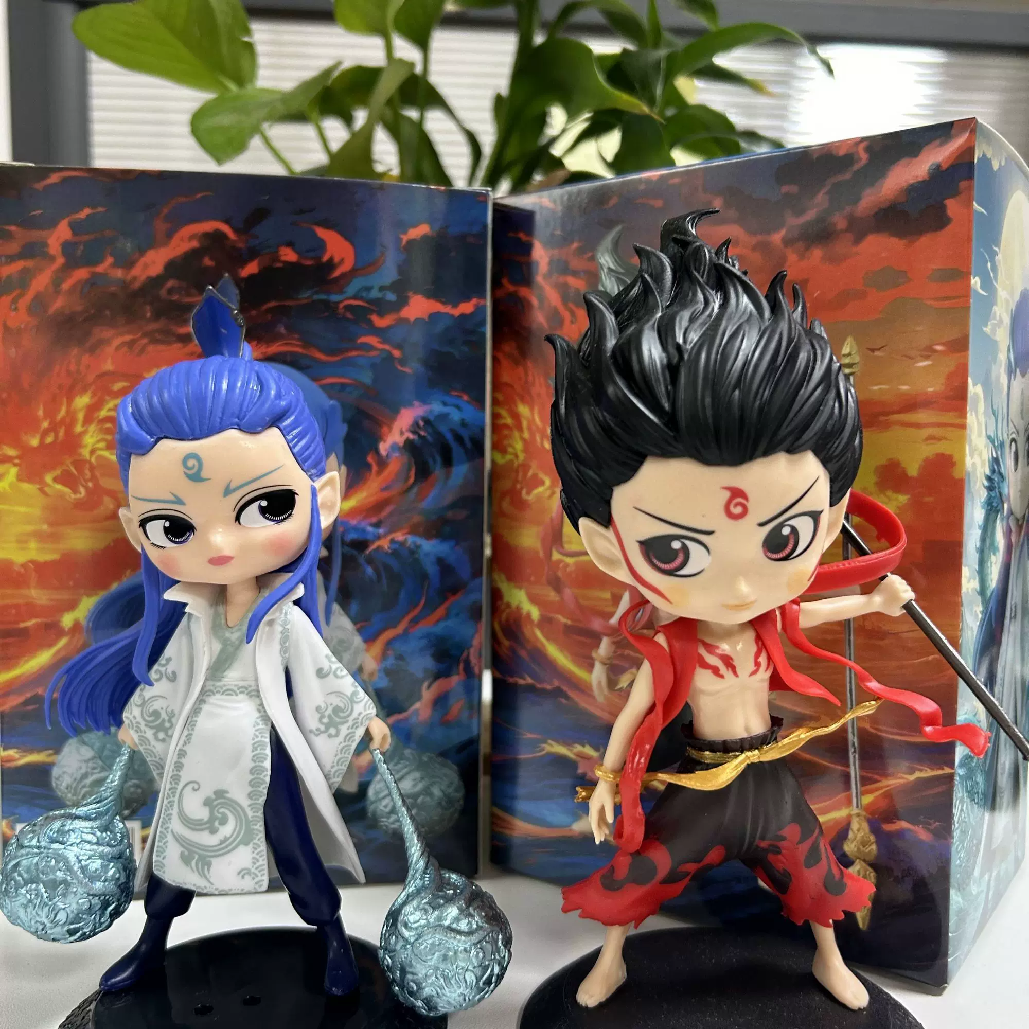 3D модель члена маятник  哪咤2之魔童闹海周边模型摆件模型人偶公仔玩具敖丙摆件丙丙新品