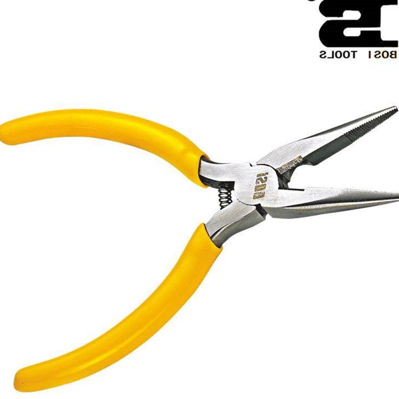 Kìm 5 inch kìm thép carbon cao cấp chuyên nghiệp dụng cụ làm bằng tay Kìm nhỏ kìm nhọn - Dụng cụ cầm tay kìm bấm cos tròn