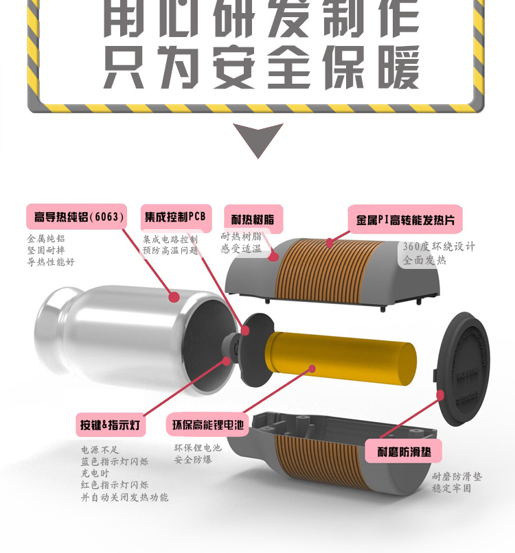 Réchauffeur USB pour les mains - Ref 417559 Image 9