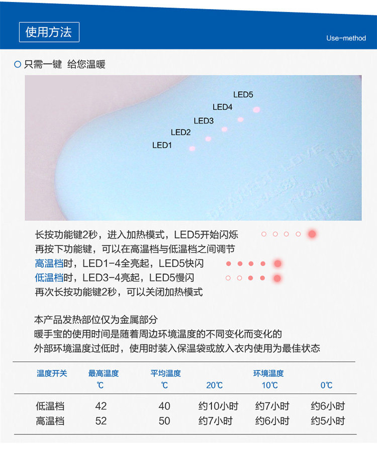 Réchauffeur USB pour les mains - Ref 417629 Image 22