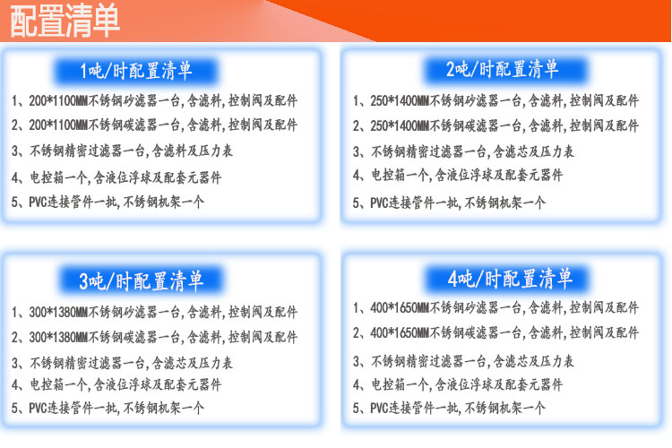 世韩科净1-3T家用净水器 三级自动不锈钢净水设备 自来水过滤泥沙杂质异味过滤器 井水自来水处理设备示例图11