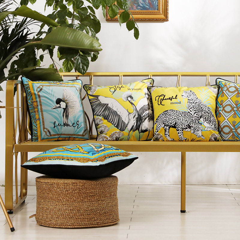 Puju pillow American ins sofa car cushion bedroom bedside back simple modern waist pillow Nordic pillow