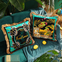 Park Home Pillow Cushions American Ins Light Lavish Bedside Leaning Pillow Sofa Car Backrest Office Afternoon Nap Pillow Waist Pillow