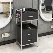 Stainless steel barber shop tool cabinet cart hair salon special tool rack hairdressing shop Barber small cabinet