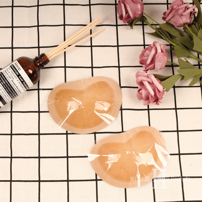 Miss Han Self-adhesive magic breast pad small chest increase cup bikini insert thick breast augmentation bride wedding dress breast pad