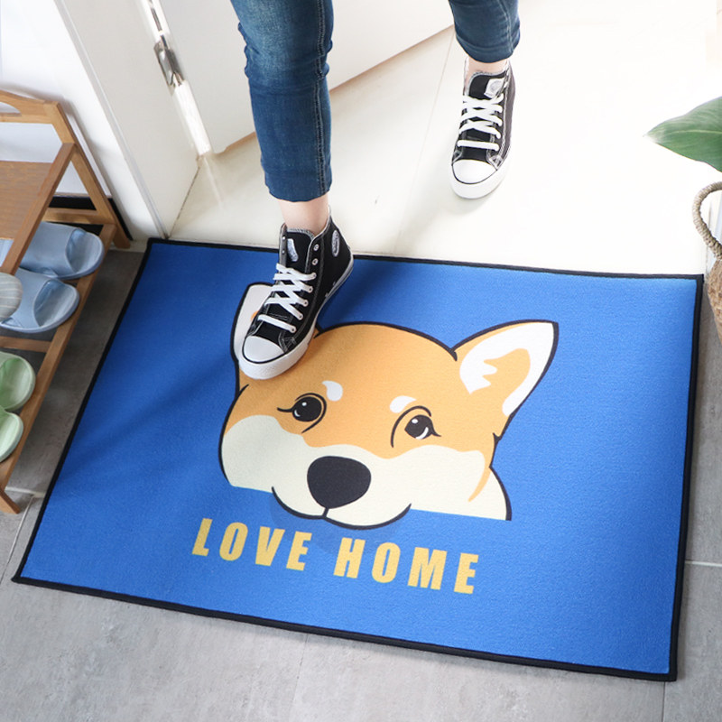Cartoon Entrance Doormat home Entrance Door Carpet Door Cushion Bedroom Bathroom Slip Mat MAKEUP ROOM SUCTION FOOT MAT