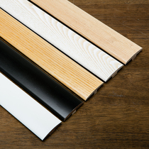 Solid wood floor buckle strip lengthened edge strip Pressure line Flat antique solid wood buckle strip T-buckle strip L-type edge strip