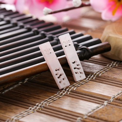 2 1 Часть 1 гобо DIY Уксусная кислота имитация раковина Полово 7*30 мм подвесные лист древний стиль 簪 Материал головной убор аксессуаров