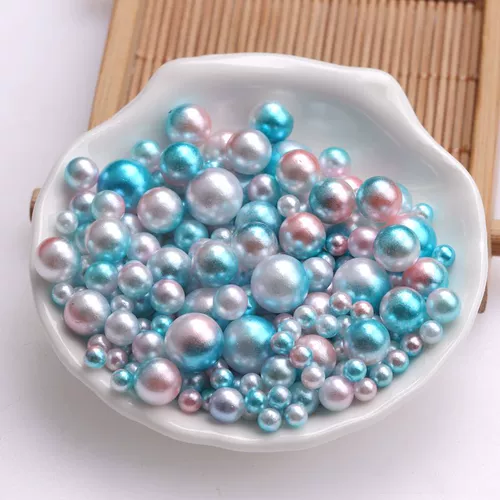 Смешанное украшение-шарик из жемчуга ручной работы, бусины, аксессуар для волос, коробка для косметики, аксессуары