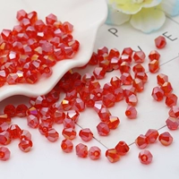 4 мм алмаз AB 50 кусочков светло -красный