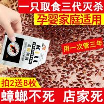 Cockroach Drug Full Nest End Home Non-Innocuous Killing Cockroach Bait Kitchen Cockroach Kstars Small Strong One Nest End Size Thong Kill