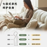 Оригинальный примитивный облачный диван Кремовый Ветровый дуб Маленький блок Гостиная Три прямая линия твердый твердый твердый L7063