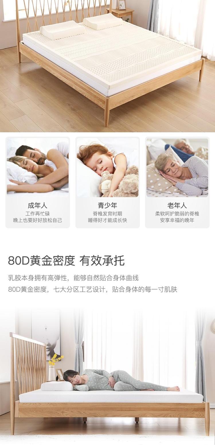 gốc nệm cao su đầy đủ yếu tố latex gốc 5cm8cm10cm dày nệm nệm nệm 1,8 m 1,5 m - Nệm nệm everon