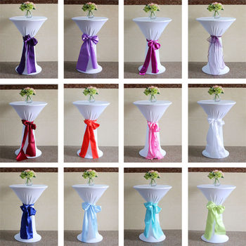 Special price elastic high-foot wedding table cover custom table cover Special price elastic high-foot wedding table cover custom table cover