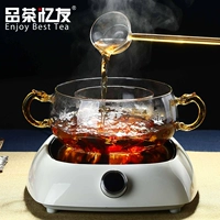 品茶忆友 Стеклянный чай чай чай выиграть чайная чайная вода для чая для чая Электрическая керамика чайная набор кунг -фу чай