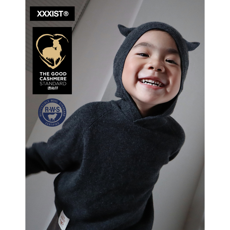 Xxxist·Elf Ears Hooded Cashmere Sweater Unisex Animal Ears Hooded Pullover Boys and Girls Lamb Wool Sweater Xxxist·Elf Ears Hooded Cashmere Sweater Unisex Animal Ears Hooded Pullover Boys and Girls Lamb Wool Sweater