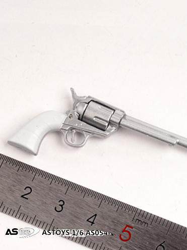 In Stock Astoys 1/6 Action Figure As054 Colt Long-Barrel Three-Color Western Cowboy Revolver Model