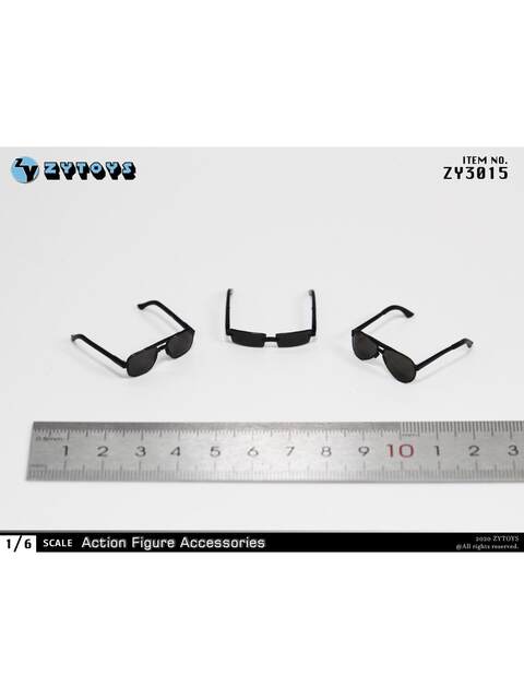Zy3015-- Men's Clothing 1/6 Scale Glasses Model (3 Styles) Action Figure Pilot Trendy Ob Od Toy