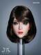 In Stock Ymtoys 1/6 Scale Action Figure Hair Transplant Beauty Head Sculpt Orange Ymt049 Suitable for Pairing with Plastic Female Body