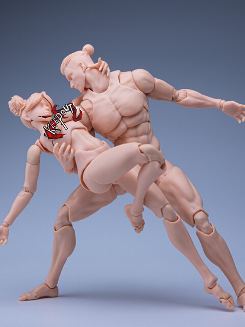 In-Stock Romankey X Cowl 1/12 Ultra-Movable Girl Body Model Figure Doll Body