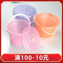 Y Art painting brush children plastic bucket kindergarten with lid portable keg stall beach bucket