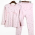 Yilin Shengbao Bà cotton cho con bú quần áo mùa thu Phụ nữ mang thai sau sinh cho con bú quần áo phục vụ tại nhà - Giải trí mặc / Mum mặc đồ bầu Giải trí mặc / Mum mặc