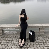 Маленькая Slim Poetwqng Long Friendly S Curve красивая юбка Camisole Camisole Croaker