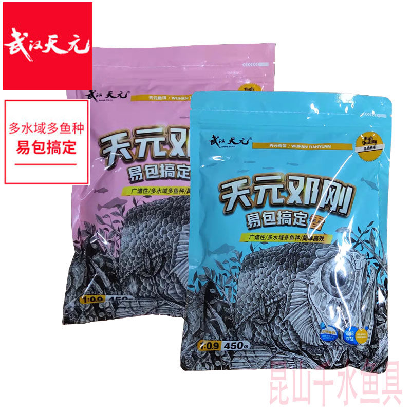 Wuhan Tianyuan Deng Yi bait is a 450 g four season general - purpose wild scent edition comprehensive bait