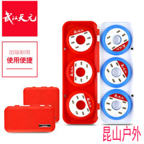 Wuhan Tianyuan new silicone main Wire box 4 axis 6 axis 8 axis foldable competitive black pit Main wire box fishing gear