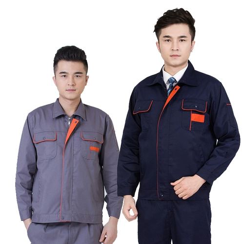 Осенний мужской износостойкий тканевый комбинезон