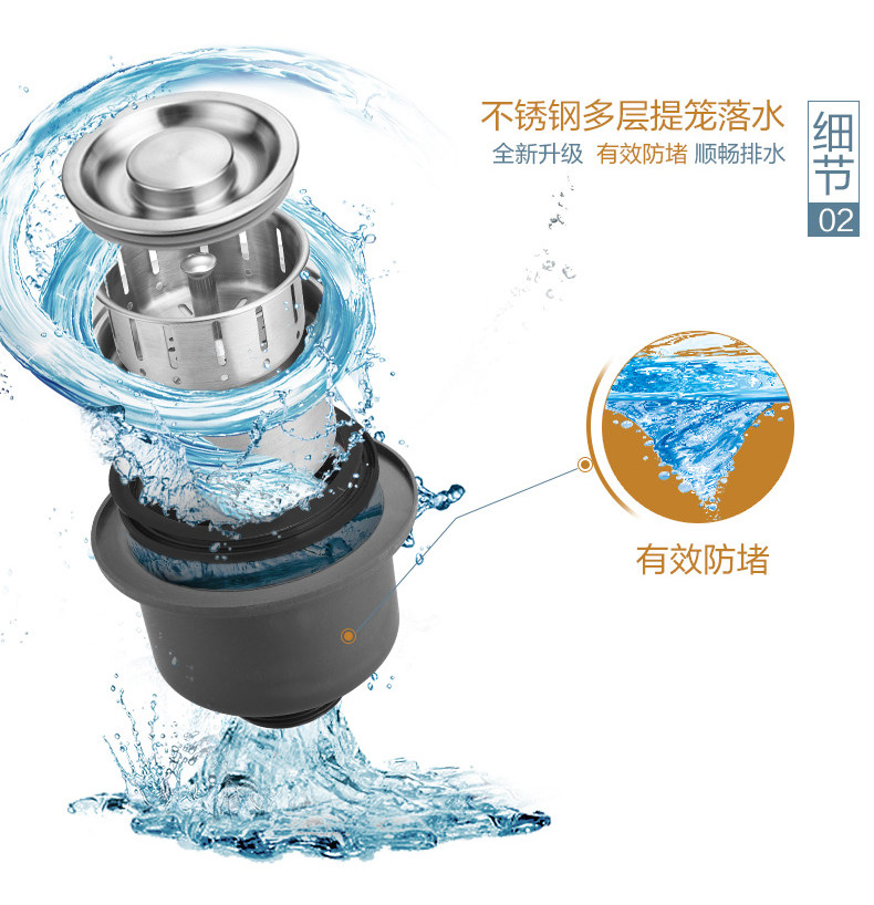 Мойка двойная 摩恩moen单斗水槽洛克耐磨损洗菜池