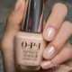 Mỹ OPI micro-quang trị liệu sơn móng tay màu nude thạch màu trắng trong suốt ISL31 lâu khô nhanh - Sơn móng tay / Móng tay và móng chân