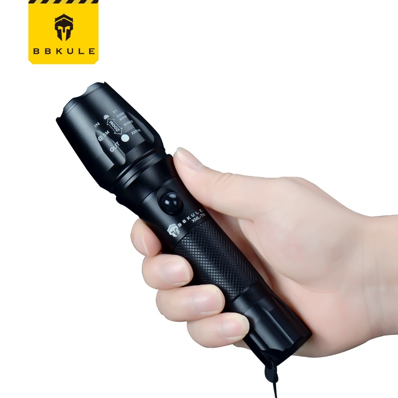 Intense light flashlight charging LED ultra-bright zoom small searchlight Home multifunction outdoor anti-body waterproof 3000