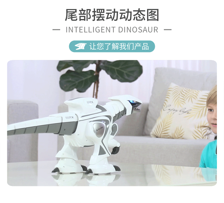 Điều khiển từ xa khủng long đồ chơi mô phỏng động vật sạc Tyrannosaurus Rex robot điện trẻ em đồ chơi trẻ em 3-6 tuổi thú nhún cho bé