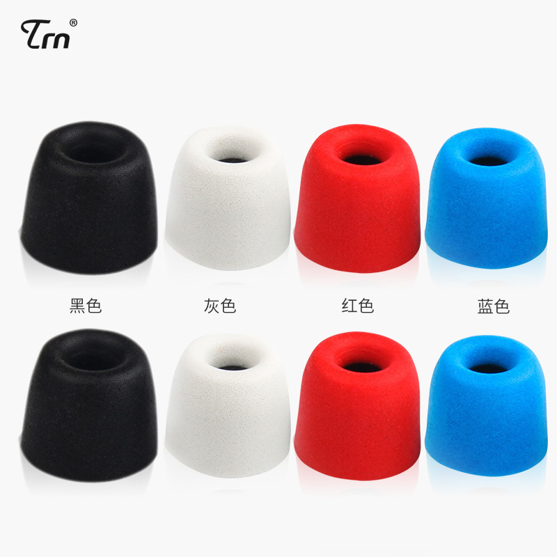 Kz In-Ear Slow Rebound Earplugs C Set Memory Foam Cover Silicone Cover Earphone Ear Cotton Sound Isolation Noise Reduction Cover