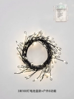 Модель уличного аккумулятора с черной линией, 3 метра, 100 огней