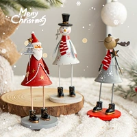 Рождественские украшения настольный настольный макет подвески подвеска Санта -Клаус висят рождественские лося декоративные украшения