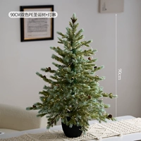 Елка 90см + гирлянда