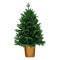 2024 New Luminous Encrypted PE Christmas Tree DIY Home Mini Nordic Korean Desktop Decoration Package