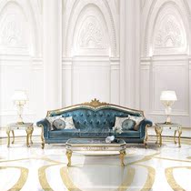 Sofa living room is equipped with atmospheric luxury villa furniture handmade custom large apartment European style sofa combination