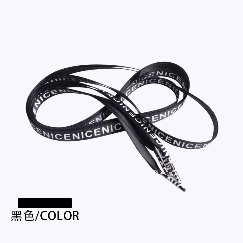 1cm wide letter shoes with personality printed Han edition with small white shoes canvas shoes black and white red and blue powder