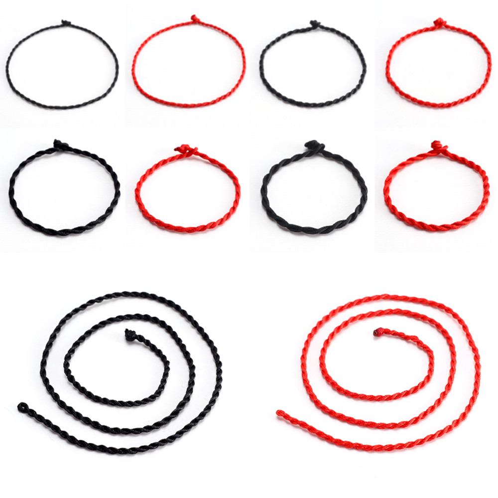 Red Rope Hand Weaving Little Red Rope Bracelet Little Red Rope